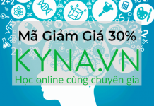 Mã giảm giá Kyna, coupon khuyến mại Kyna mới nhất ma-giam-gia-kyna-moi-nhat